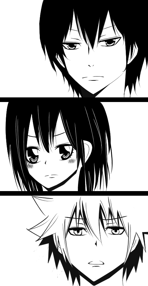 Tsuna x Haru x Hibari