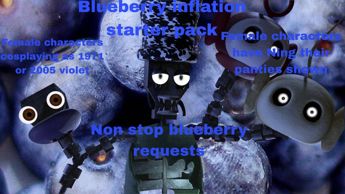 Blueberry Inflation Inosuke Blueberry inflation starter pack by samirart23543 on DeviantArt