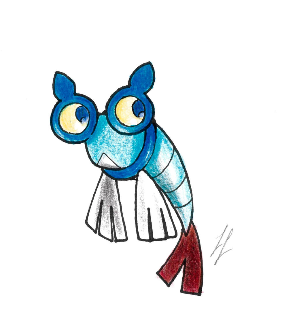 #007 Shreamp - Fakemon Dex