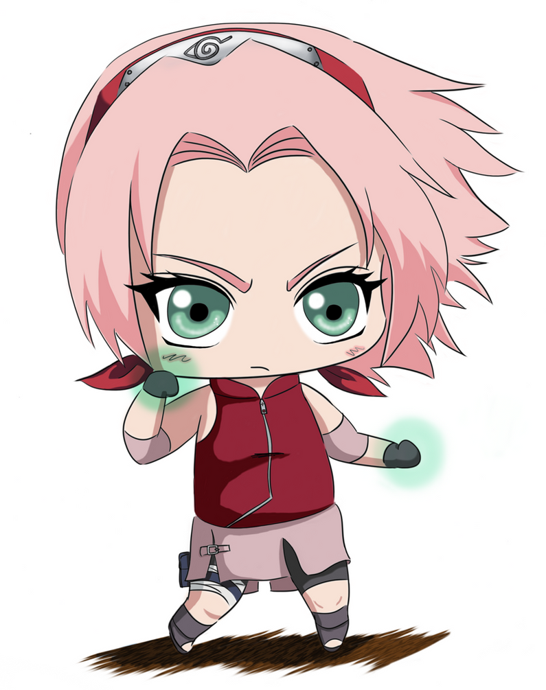 Chibi Sakura by Pandalectra on DeviantArt