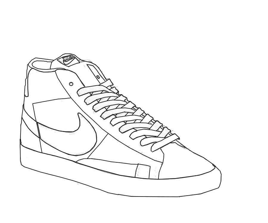 Nike Blazer Digital Sketch by MattisamazingPS on DeviantArt