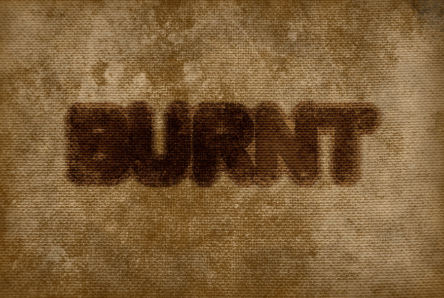 Burnt Text Effect