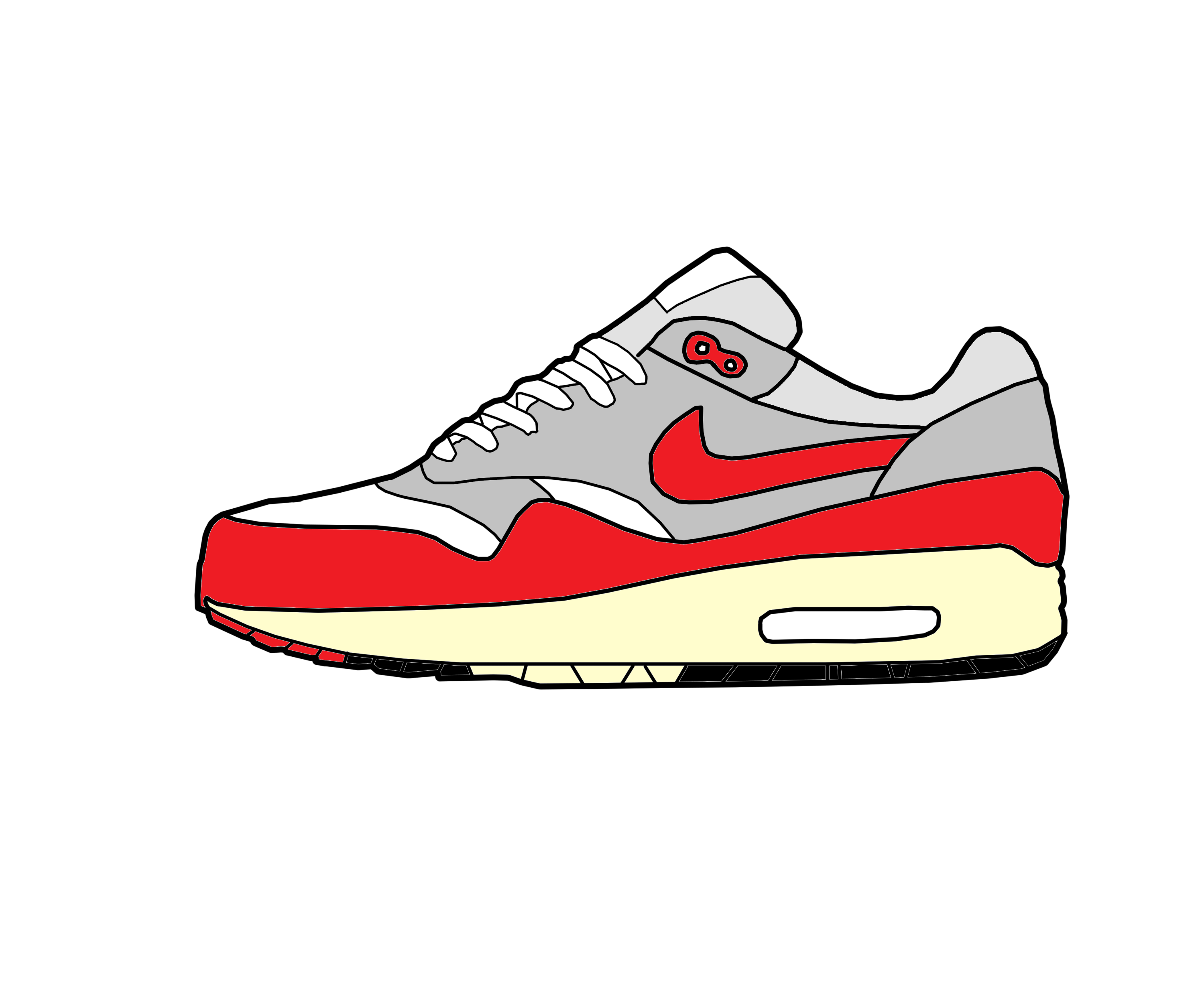 Nike Air Max 1 Vector by MattisamazingPS on DeviantArt