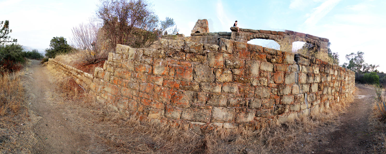 Castle Wall by patrick-brian