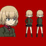 Katyusha from Girls und Panzer