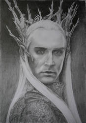 Thranduil the elven king of Mirkwood.