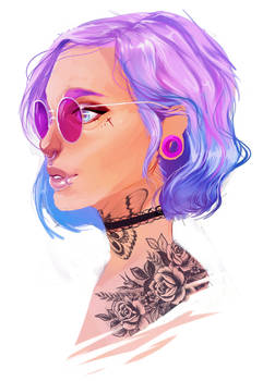 hipster girl