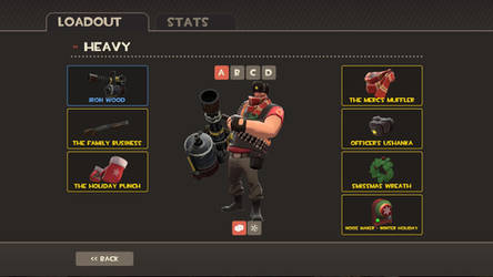 My loadout for the Heavy