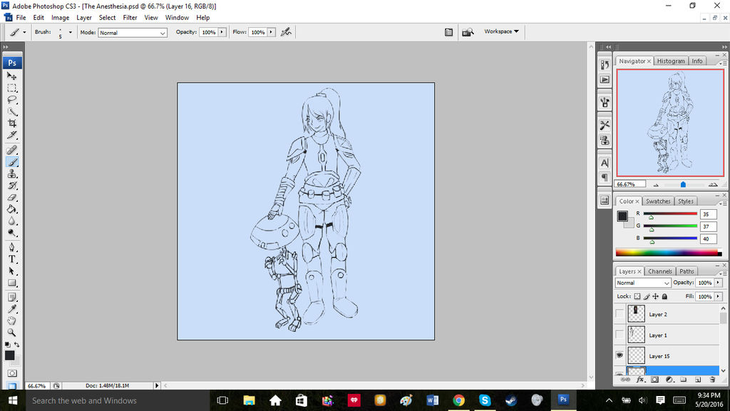 WIP - The Anesthesia by veeseen on DeviantArt