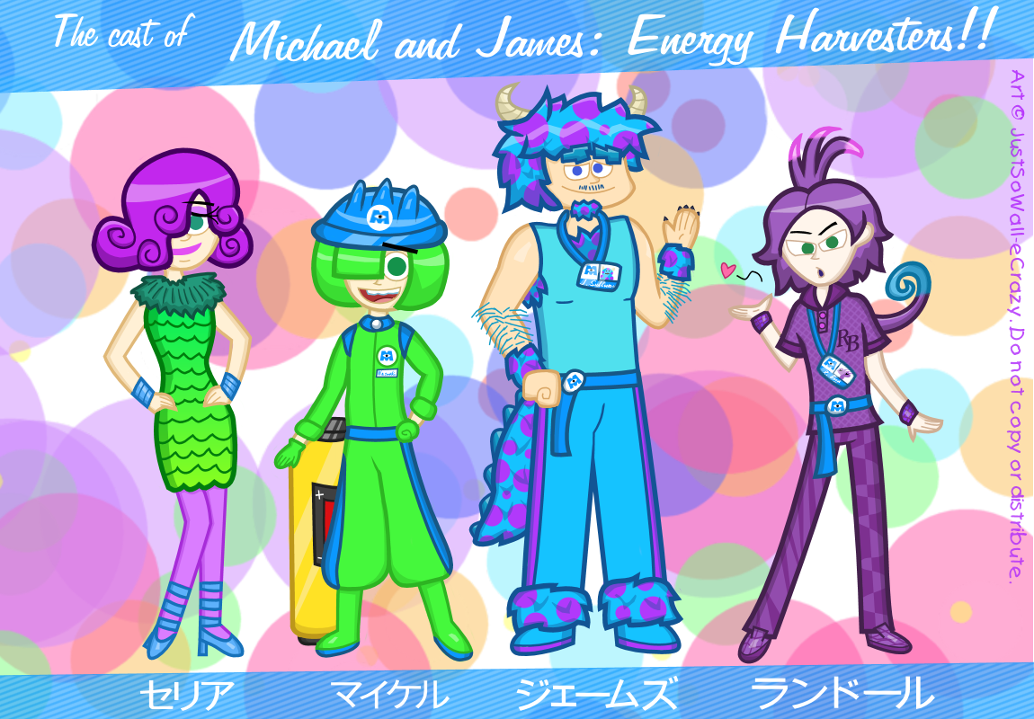 Cast Of Michael And James Energy Harvesters By Mu Cheer Girl On Deviantart Cast Of Michael And James Energy Harvesters By Mu Cheer Girl On Deviantart