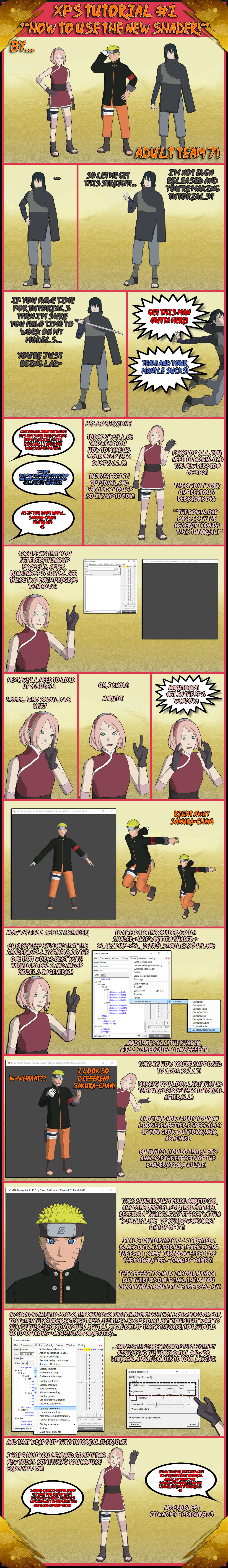 Naruto Storm Series Mod - Rin Nohara (OBJ File) by MVegeta on