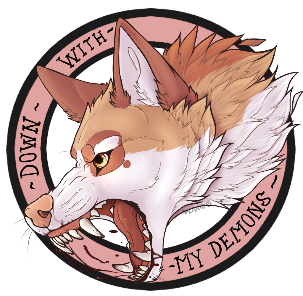 Down with my demons :YCH: