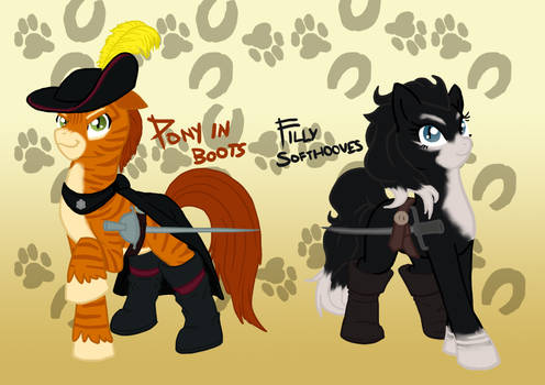 Pony in Boots and Filly Softhooves