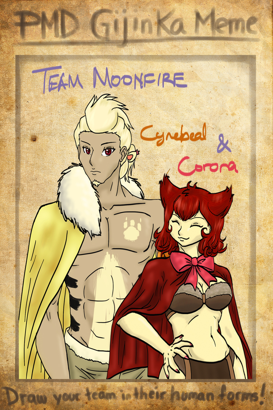 Team Moonfire gijinkas