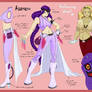 CE: Azeneth/Sanura/Irisi reference sheet