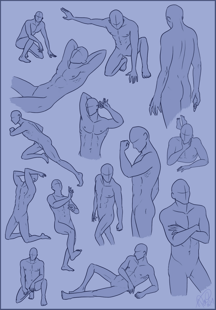 Poses - Male Sheet