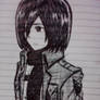 Mikasa SnK .:doodle:.