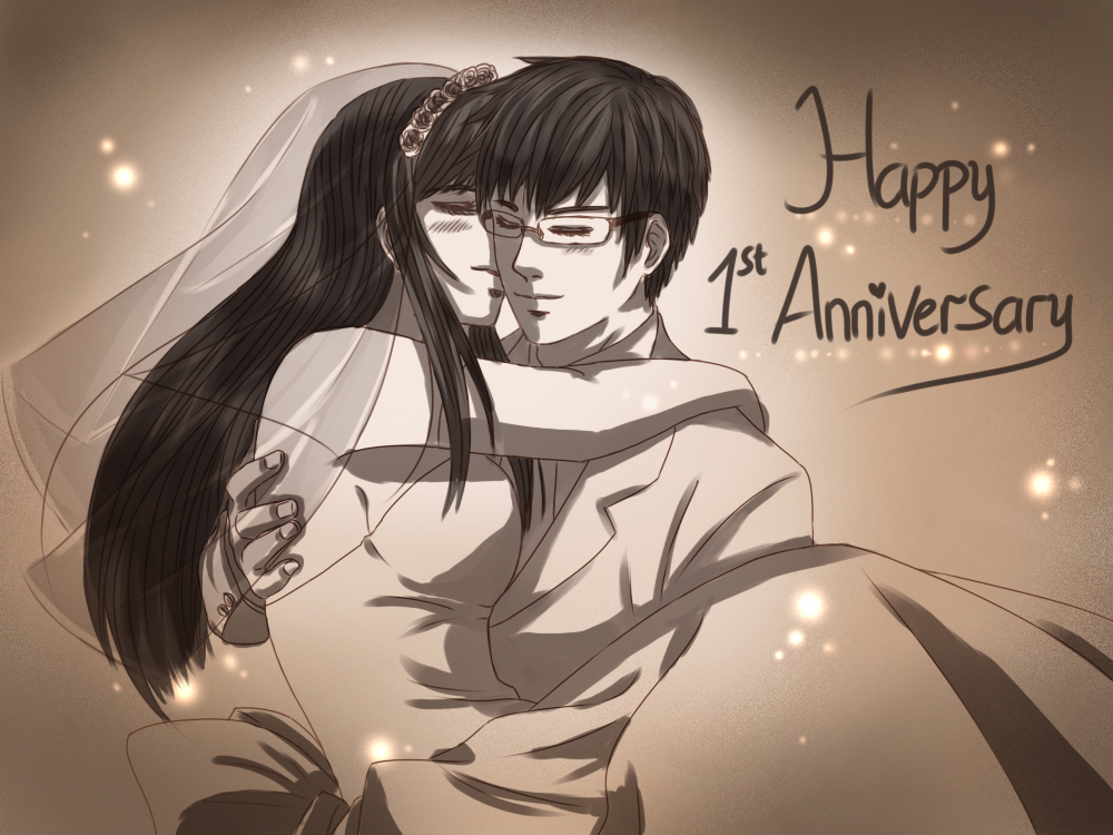 Happy Late 1st Anniversary, Papah Erkaz!