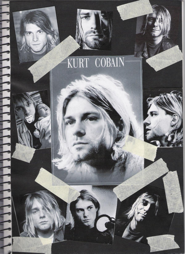 kurt cobain collage by addictive-enemy on DeviantArt