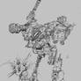 Battletech chicken walker