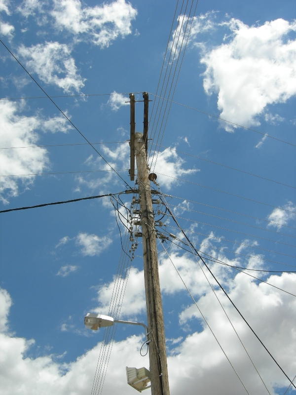 Pylon And Blue Sky