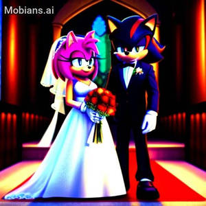 Amy and shadow wedding 