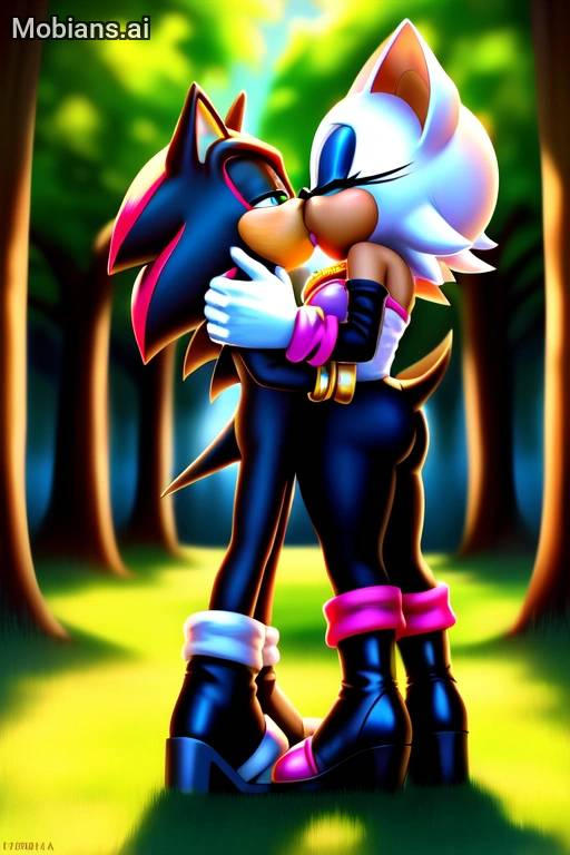 Shadow and Rouge kiss ❤️  Shadow and rouge, Sonic and shadow, Shadow and  amy