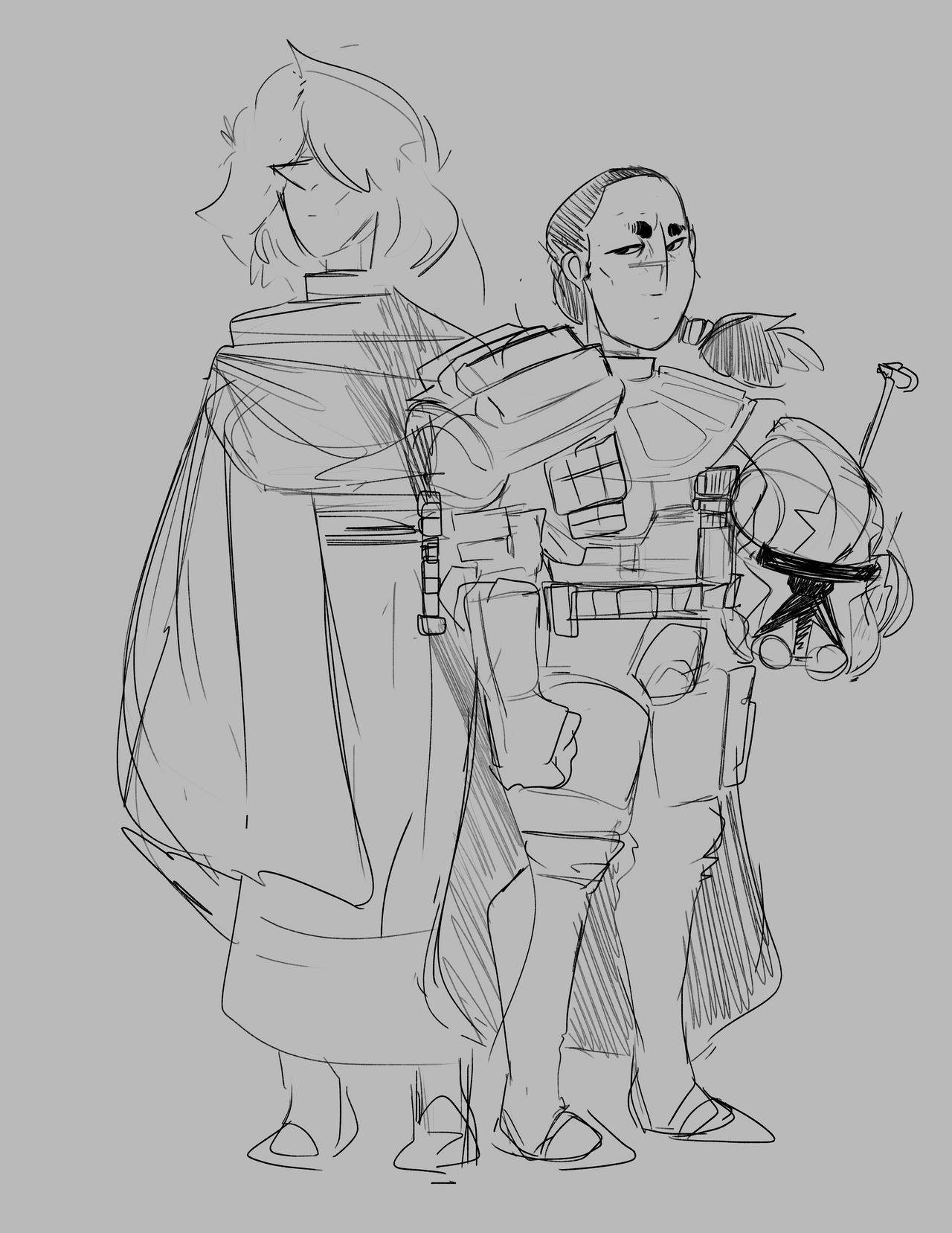 A Crystal Commando and her Pearl General by ChiefDeMouldy on DeviantArt