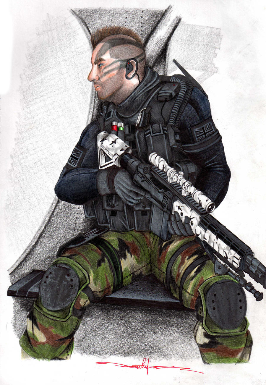 Captain 'Soap' MacTavish MW2 by Schwarze1 on DeviantArt