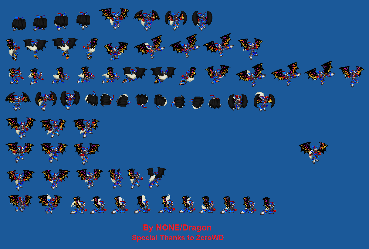 Absolute Zero Sprite Sheet