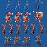 Megaman X - X4 Stage Select Poses