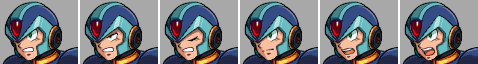 Mega Man X6 Mugshots CM X