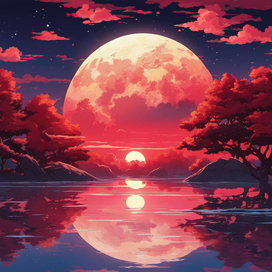 Red Moon Abstract Red Moon by Redmoonstar15 on DeviantArt
