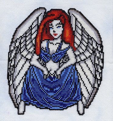 Gothic Angel Cross Stitch