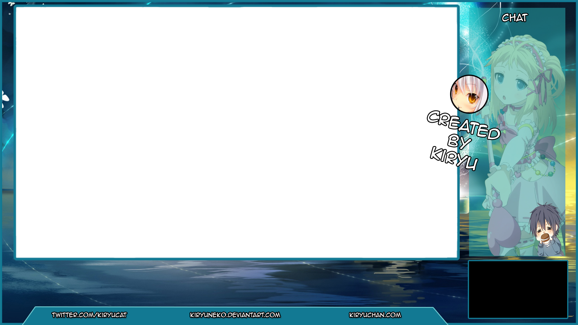 Anime Overlay - Twitch Youtube by Kiryuneko on DeviantArt Anime Overlay - Twitch Youtube by Kiryuneko on DeviantArt