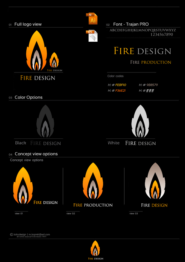 Fire Logo Design