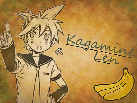 Len Kagamine Background