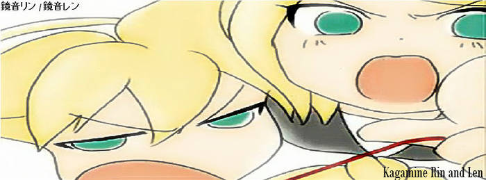 Timeline Cover no. 8 - Kagamine Rin/Len