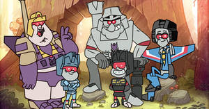 Gravity Fall X Transformers, CURSED edition.