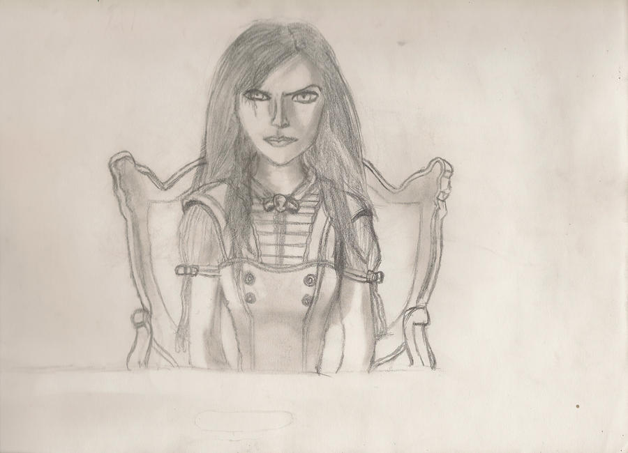 My ALICE MADNESS Drawing.