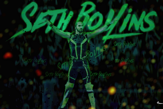 Seth Rollins fan art