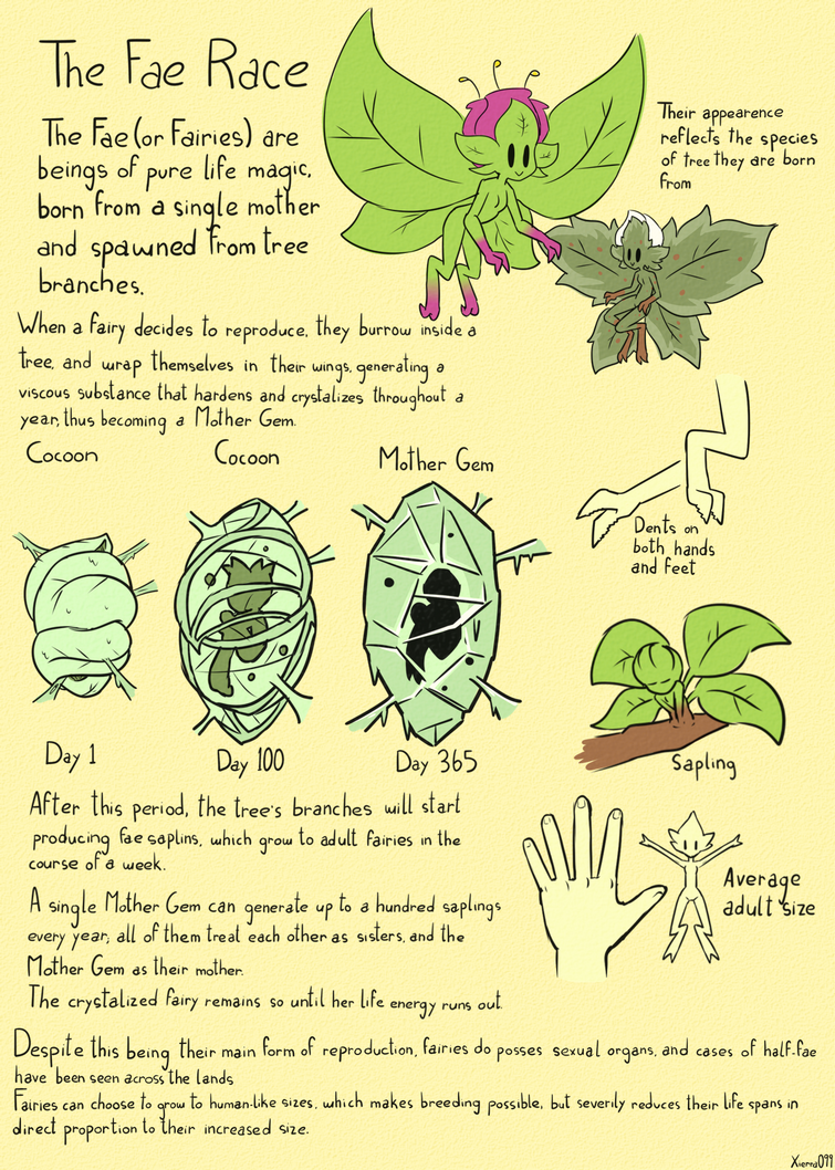 The Fae Race by Xierra099 on DeviantArt