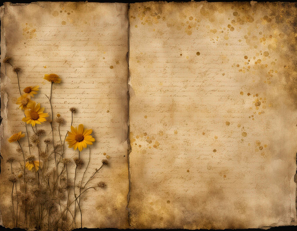 Weathered parchment, with faded script along the e by lepoignard on ...