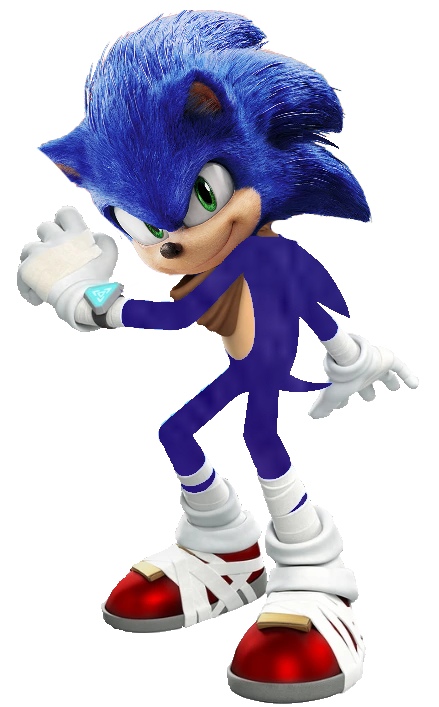 Sonic the Hedgehog (Movie) (2) - PNG by Captain-Kingsman16 on DeviantArt