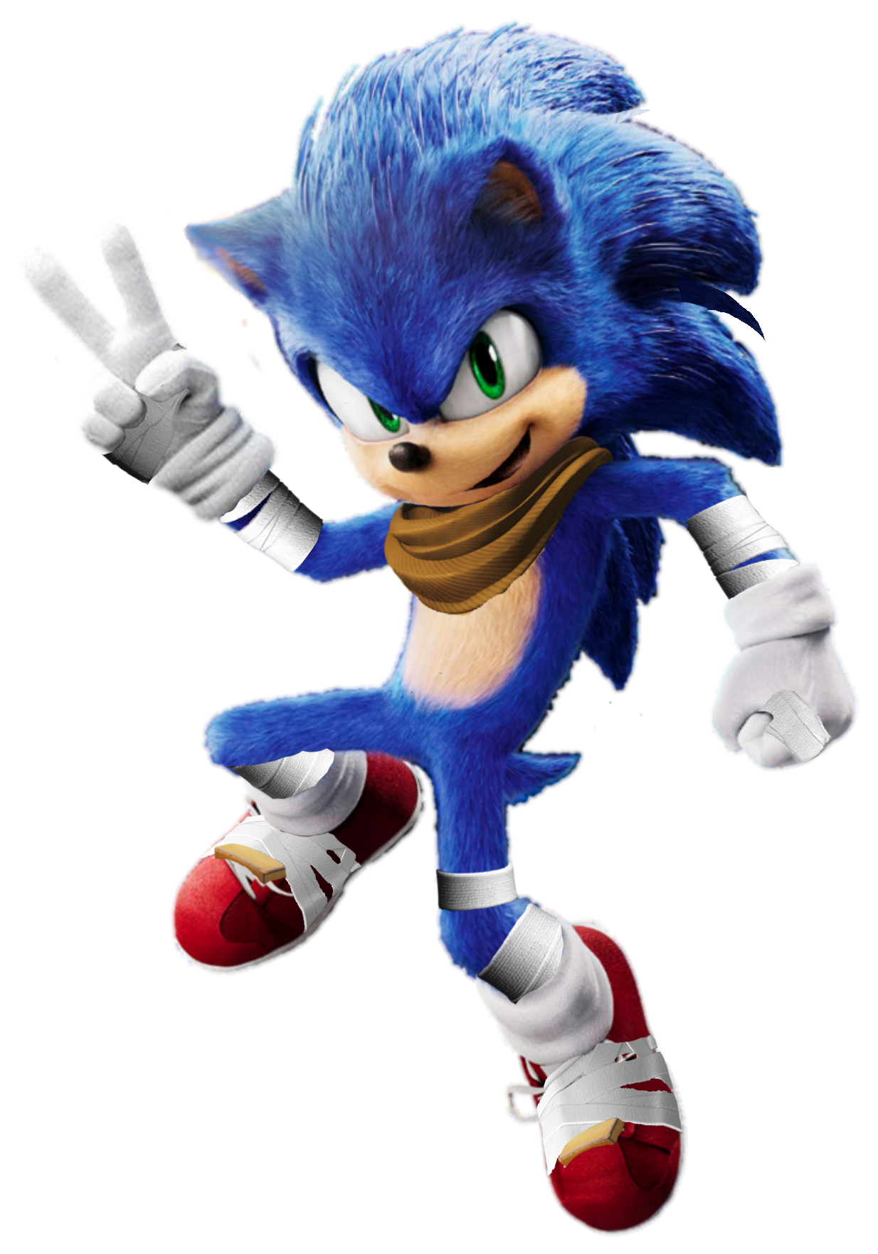 Sonic Movie Redesign PNG by MrInkDemonYT on DeviantArt