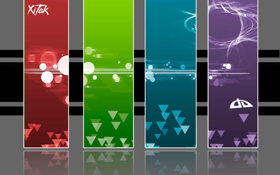 Wallpaper 'Segmented 1' by Xitek on DeviantArt