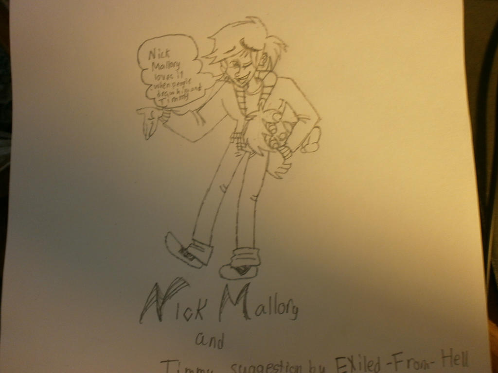 Nick Mallory and Timmy Suggested by ExiledFromHell