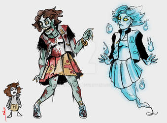 Zombie and Ghost