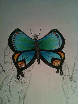 copic butterfly