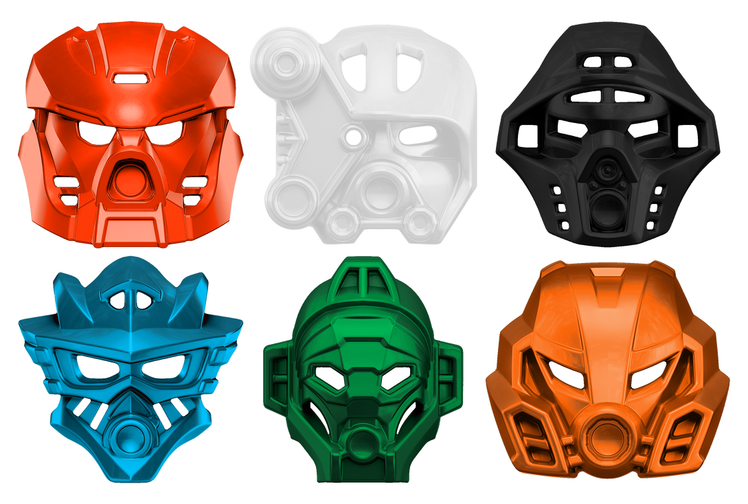 8 Element Mask The Elemental Masks of Power by imperial96 on DeviantArt
